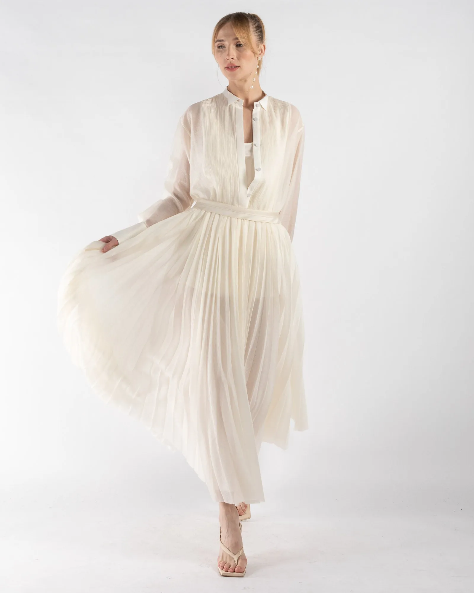 Pleated Shirt sold by TNT Fashion product image thumbnail 4