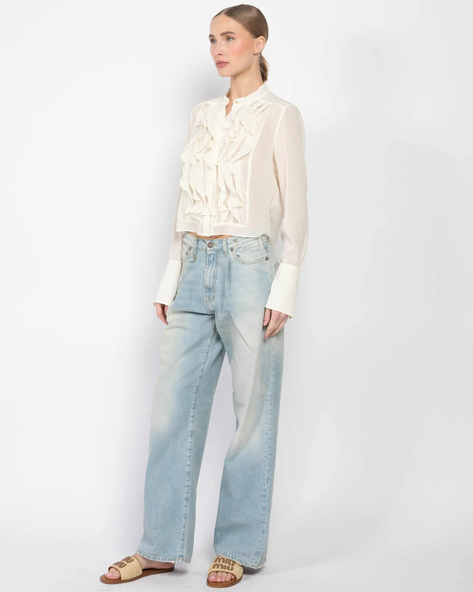 Patti Ruffle Shirt sold by TNT Fashion product image thumbnail 4