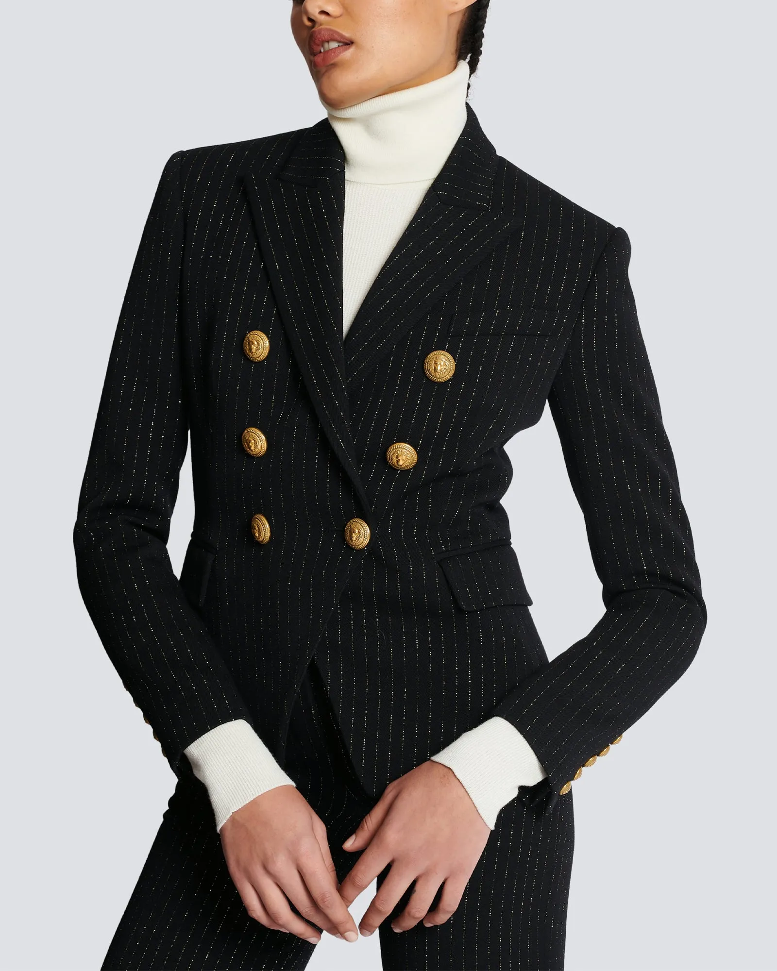 6 Button Double Jacket sold by TNT Fashion