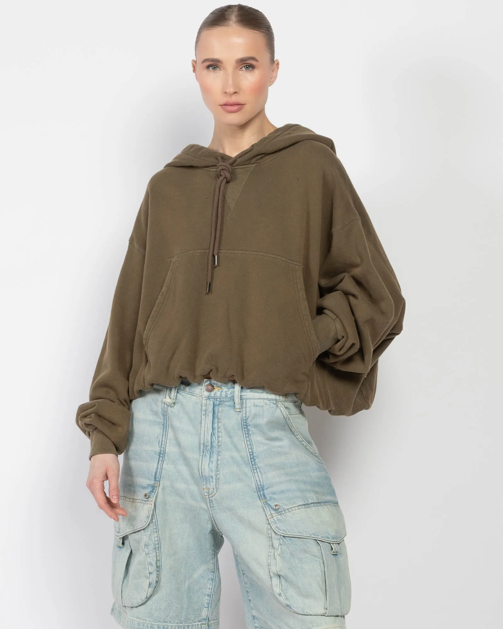 Balloon Popover Hoodie sold by TNT Fashion