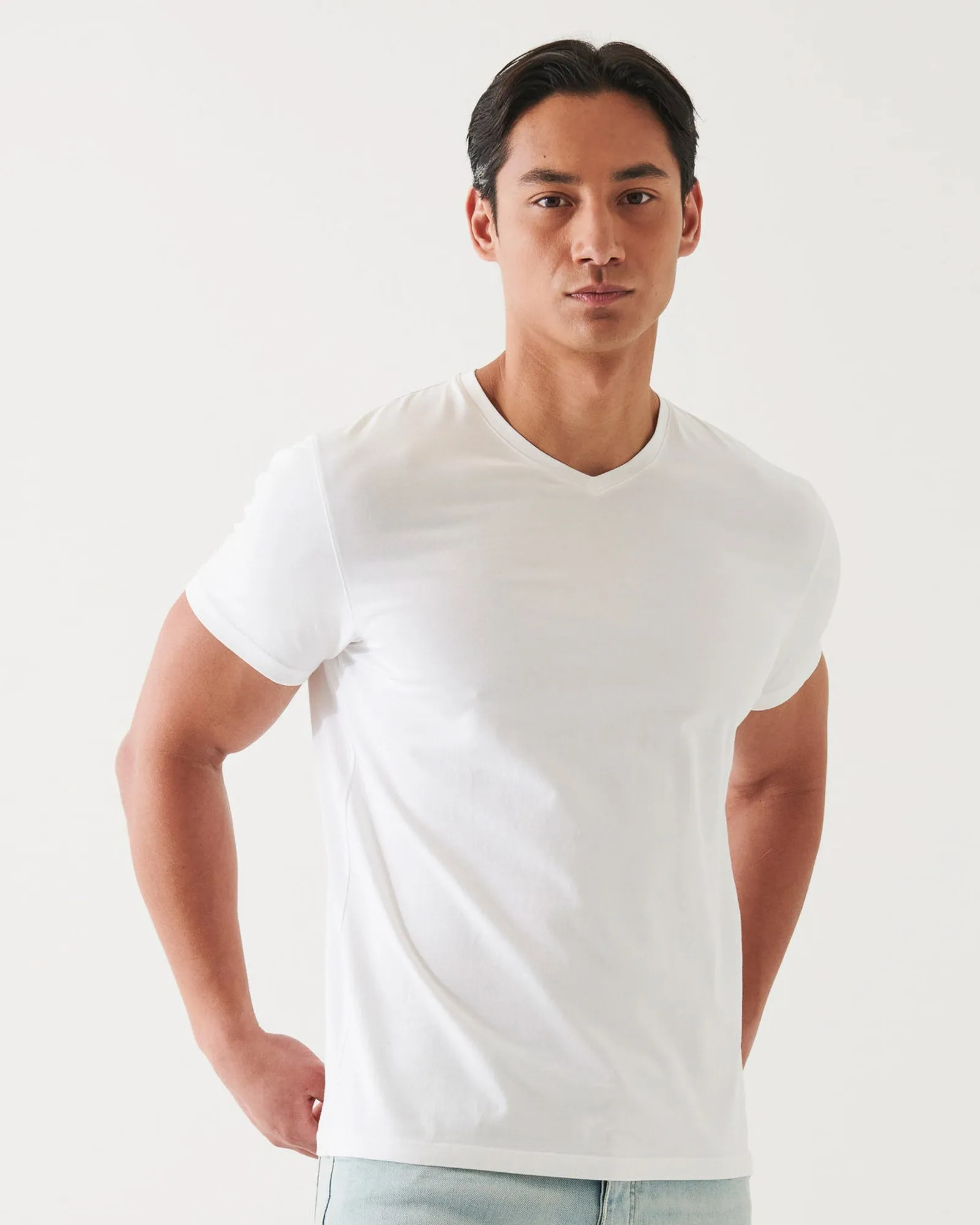V-Neck T-Shirt sold by TNT Fashion product image thumbnail 3