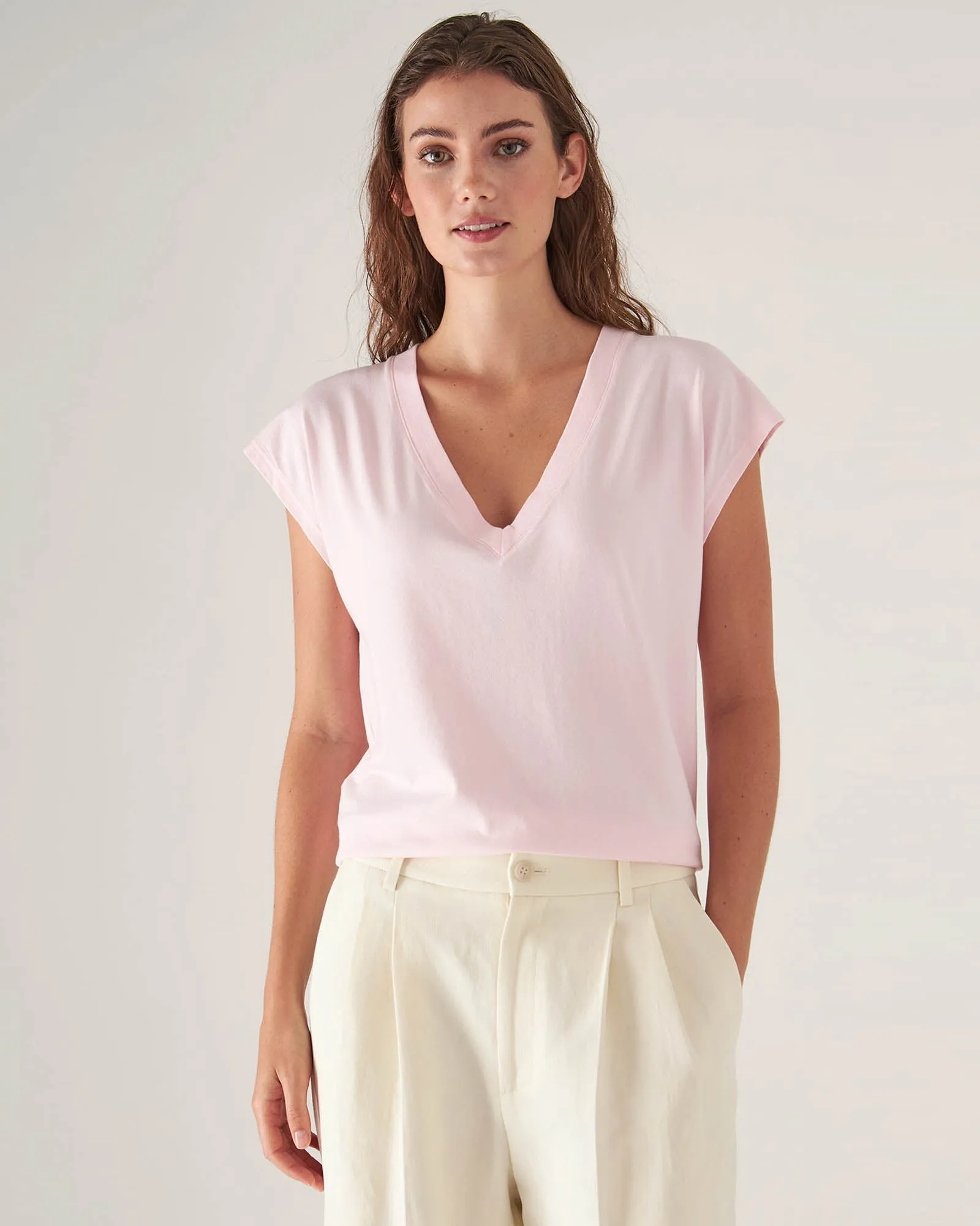 V-Neck Dolman Tee sold by TNT Fashion