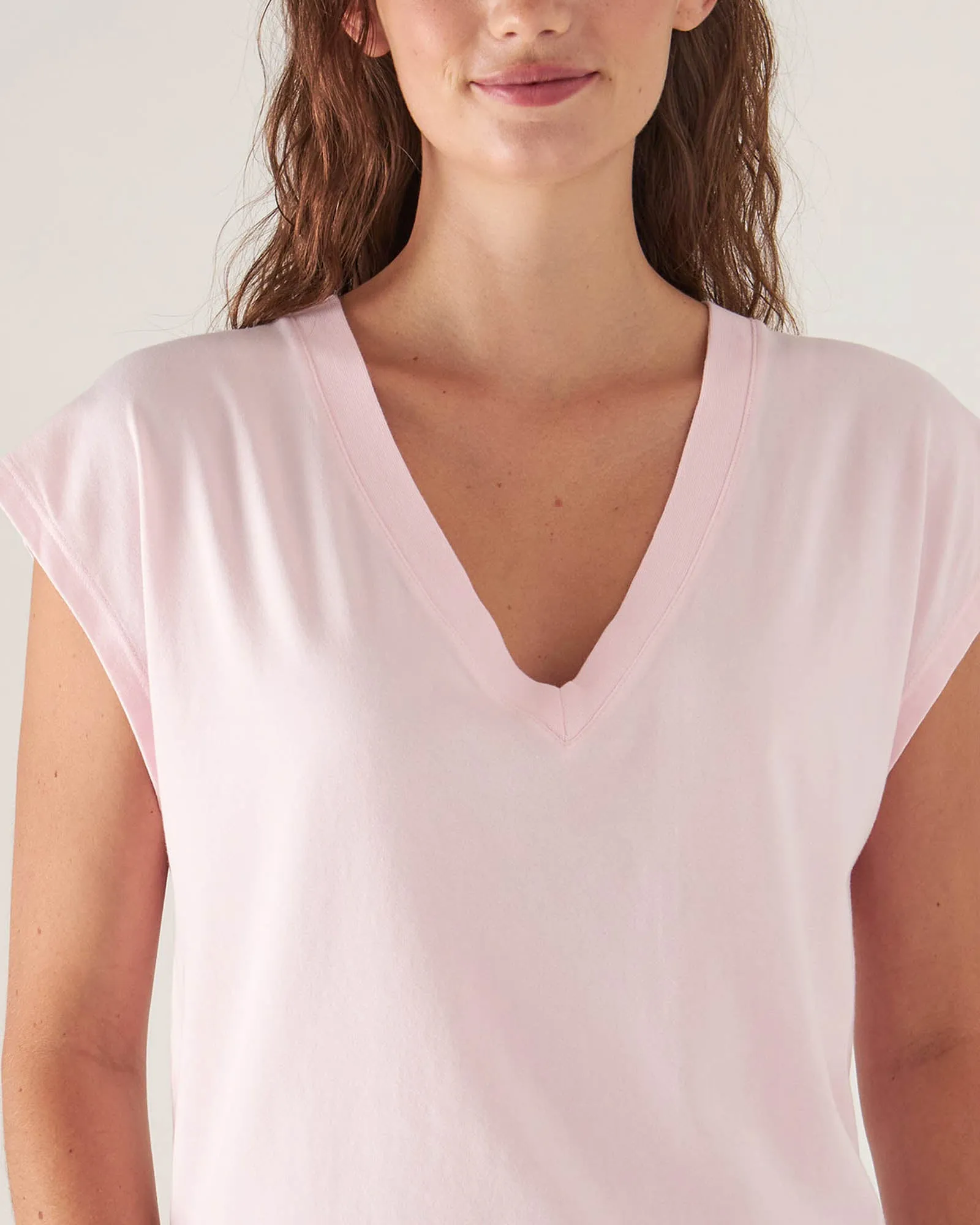 V-Neck Dolman Tee sold by TNT Fashion product image thumbnail 4