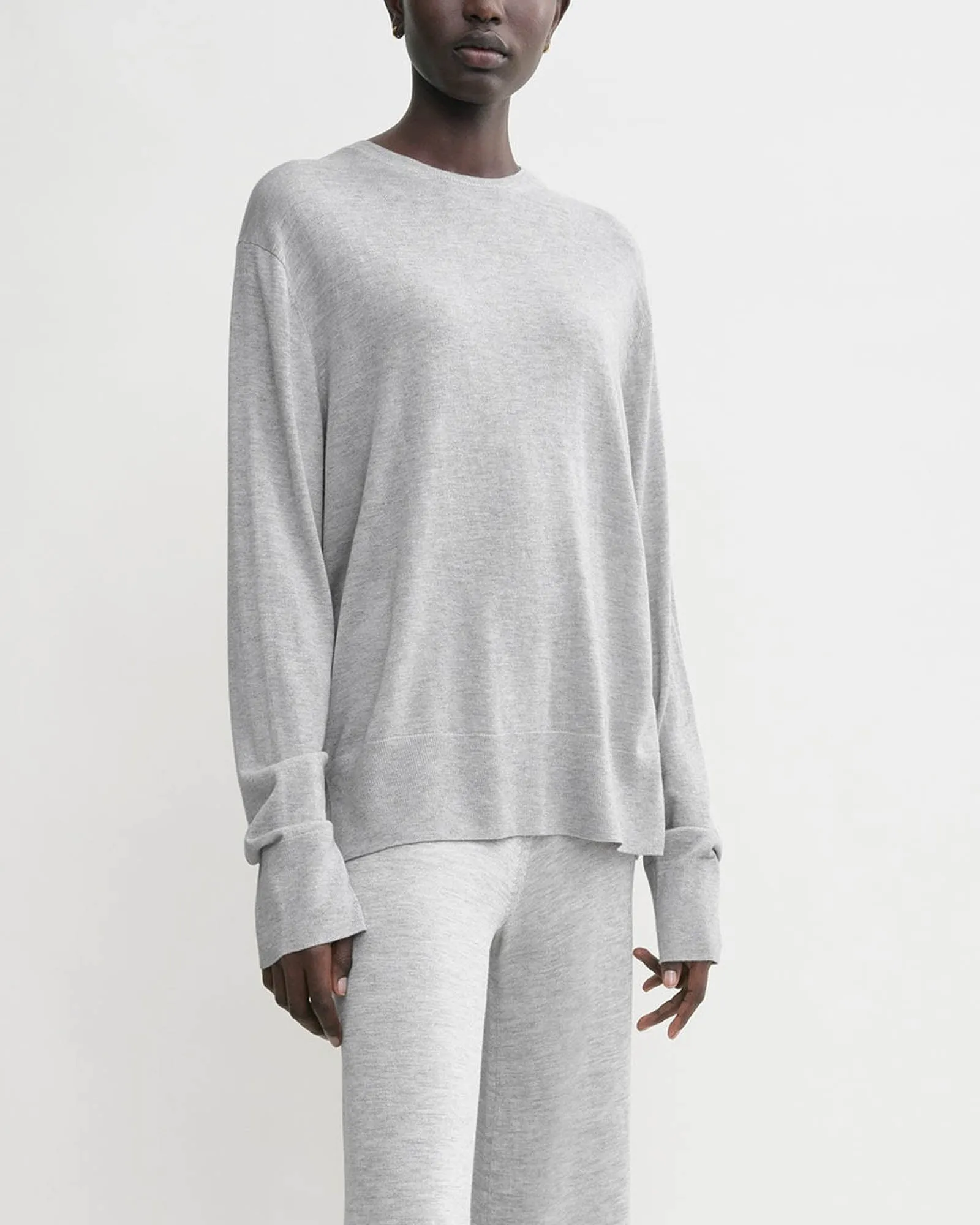 Crewneck Silk Cashmere Knit sold by TNT Fashion
