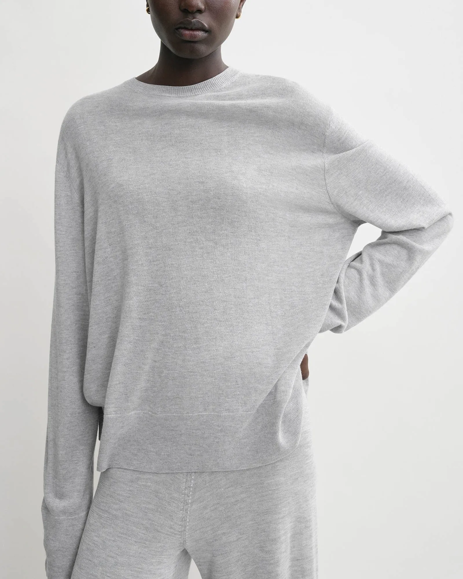 Crewneck Silk Cashmere Knit sold by TNT Fashion product image thumbnail 4