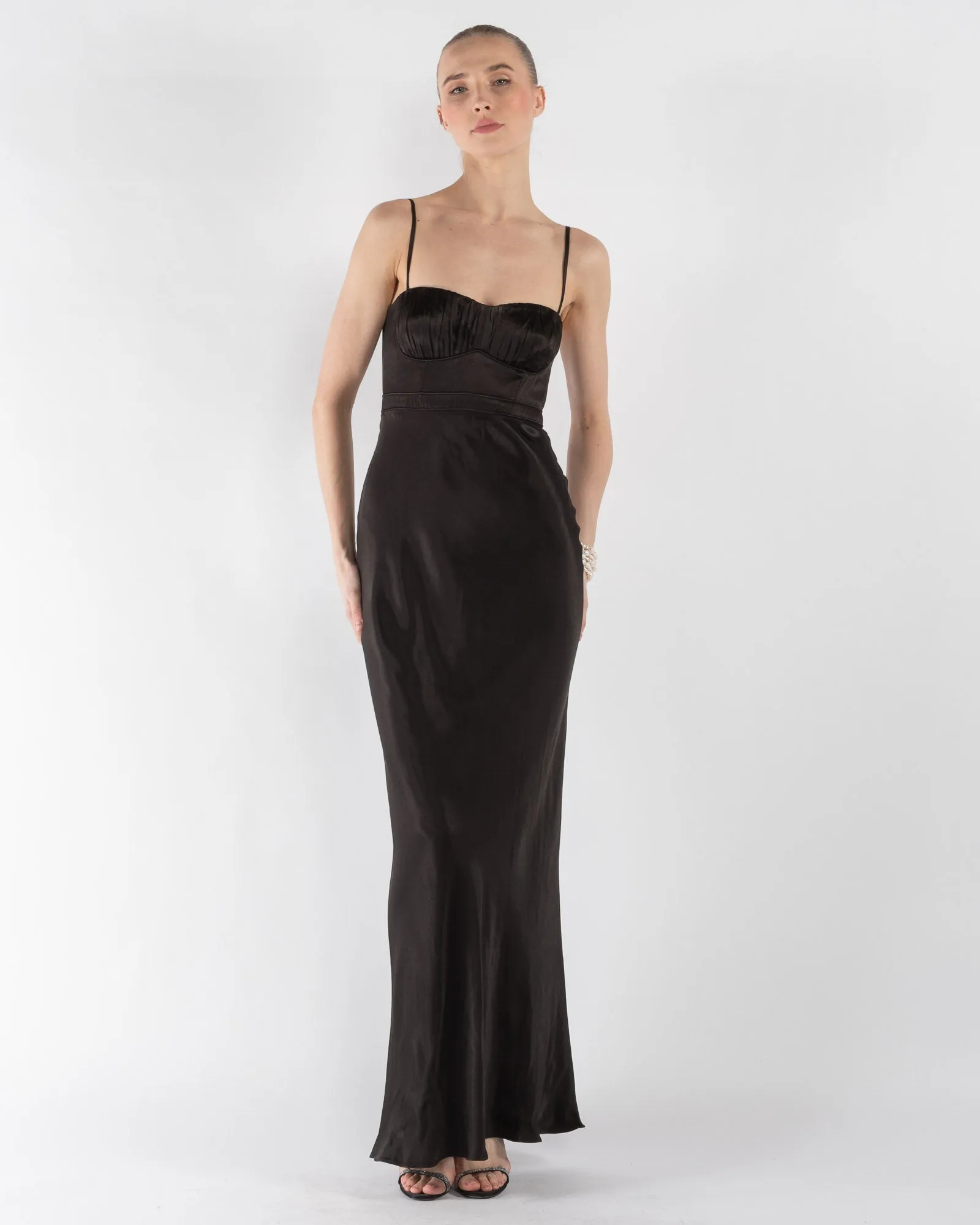 La Lune Ruched Maxi Dress sold by TNT Fashion product image thumbnail 3