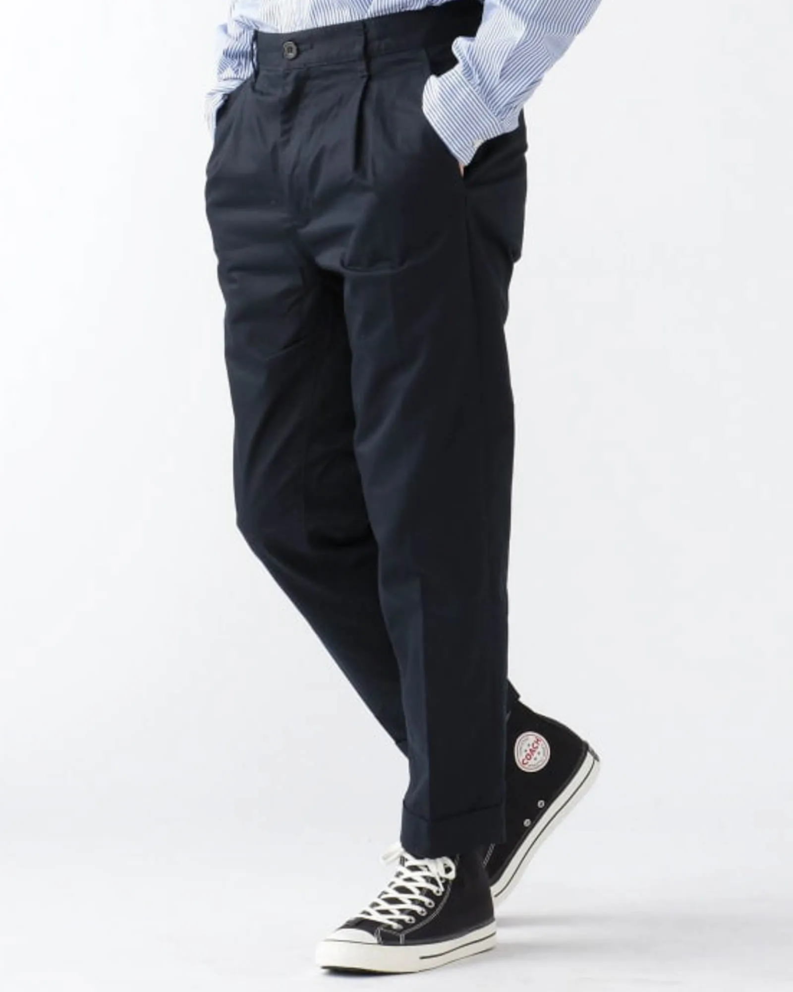 80/3 Pleat Twill Pants sold by TNT Fashion