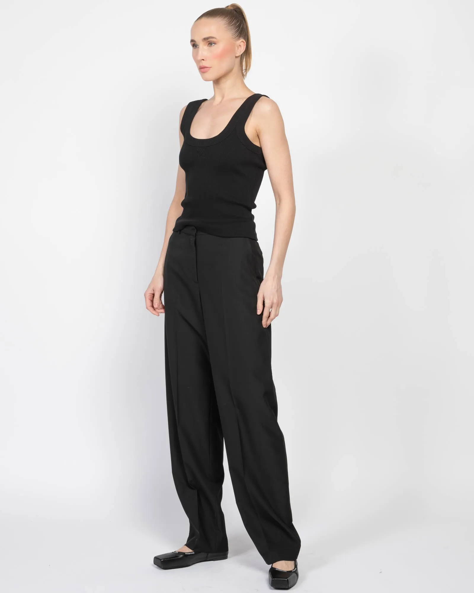 Low Waisted Trousers With Slits sold by TNT Fashion product image thumbnail 4