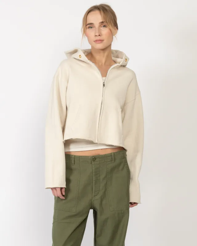 Rosa Raw Zip Hoodie sold by TNT Fashion