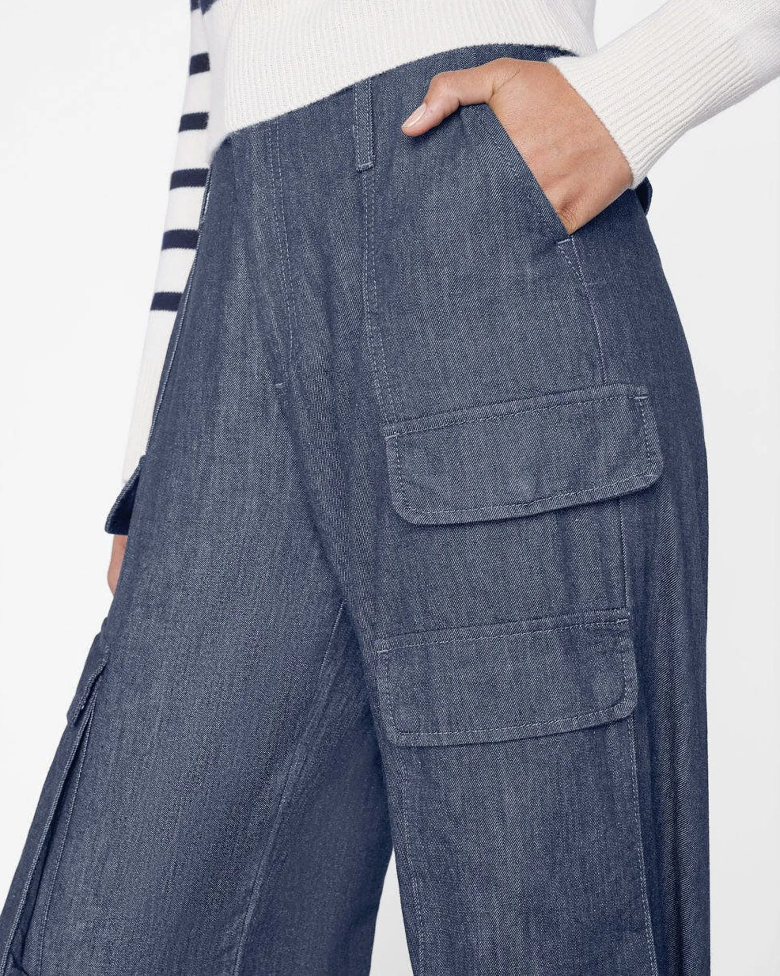 Relaxed Straight Cargo Pants sold by TNT Fashion product image thumbnail 5