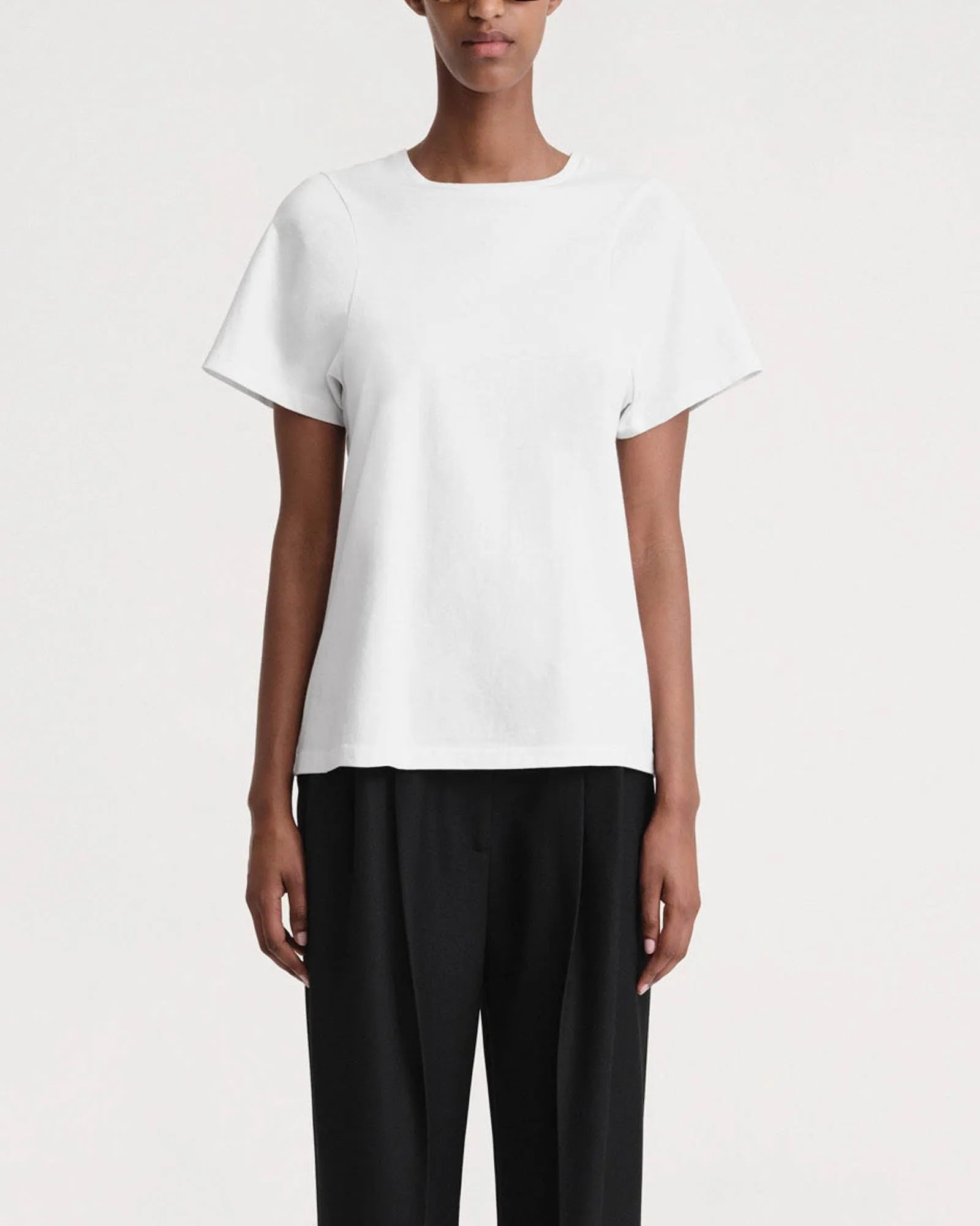 Curved Seam T-Shirt sold by TNT Fashion