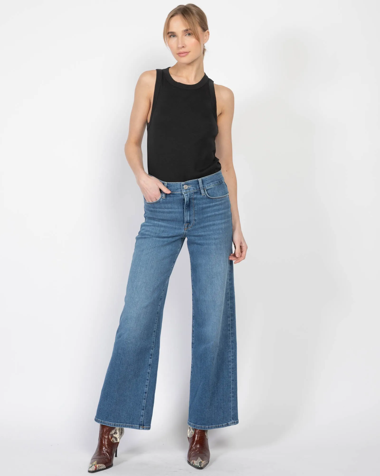 Le Slim Palazzo Jeans sold by TNT Fashion product image thumbnail 2