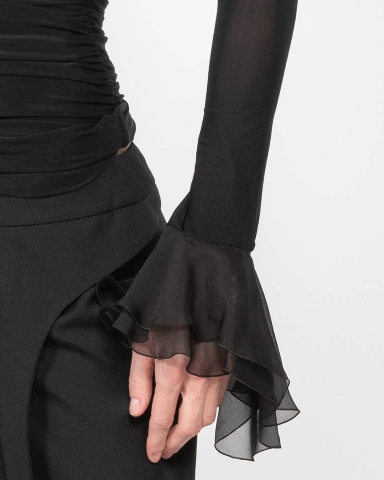 Chiffon Ruffle Top sold by TNT Fashion product image thumbnail 5