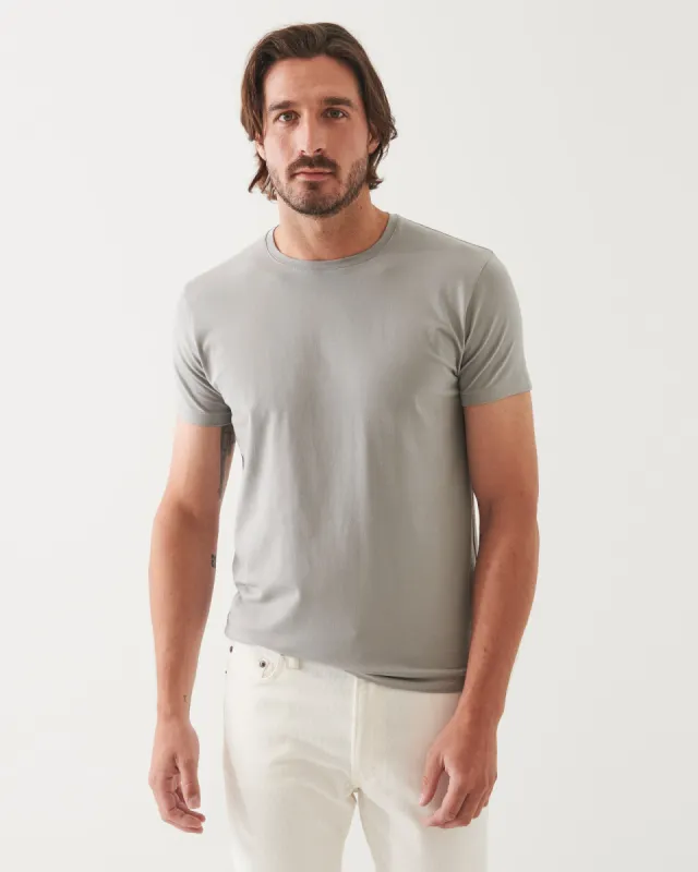 Short Sleeve Stretch Crew Tee sold by TNT Fashion