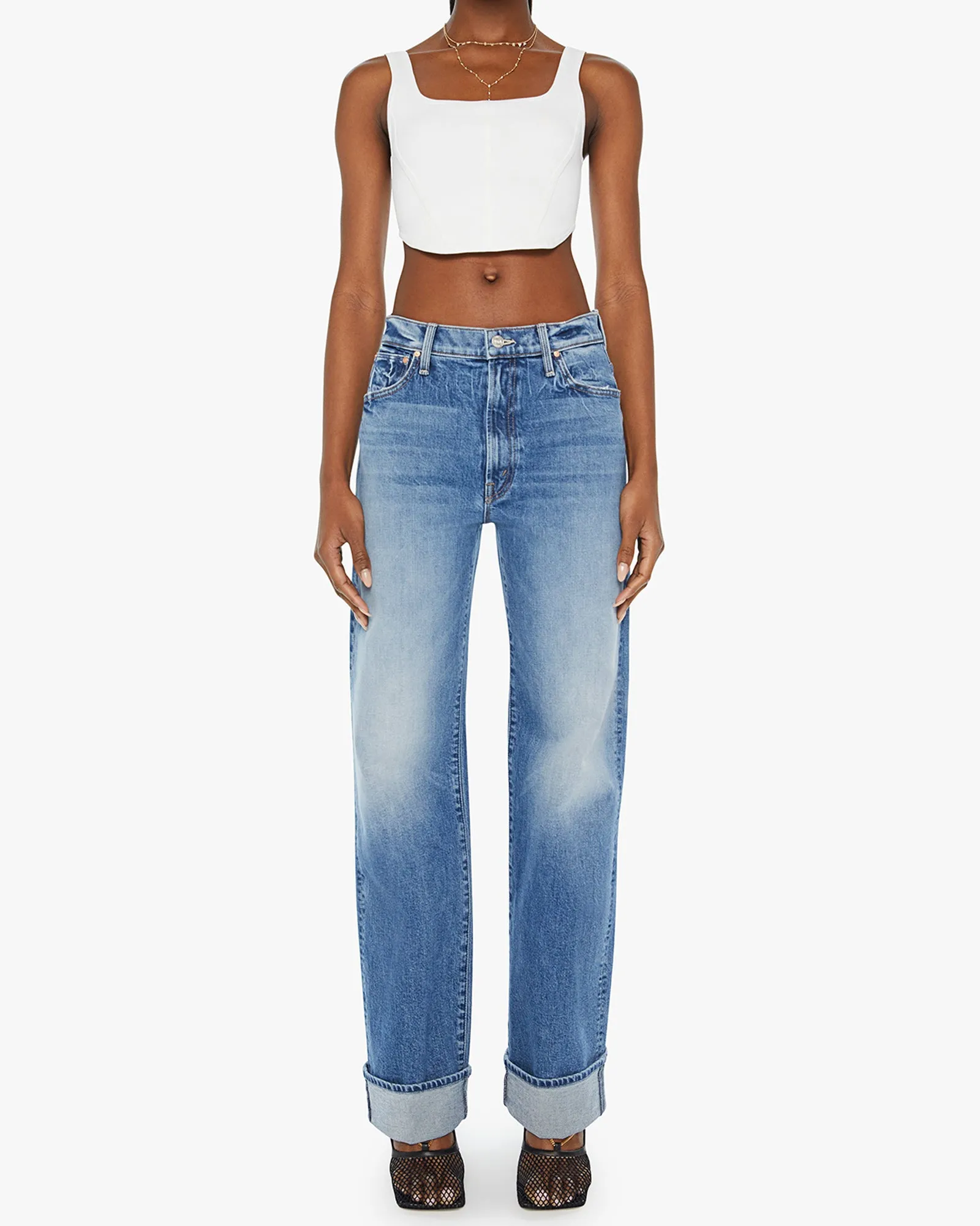 Dodger Skimp Cuff Jeans sold by TNT Fashion product image thumbnail 2