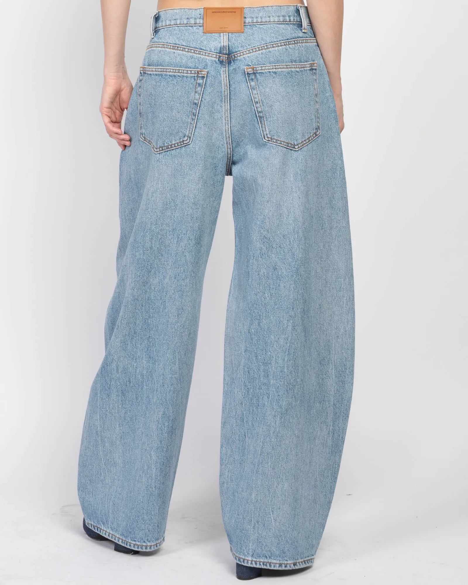 Oversized Round Jeans sold by TNT Fashion product image thumbnail 3