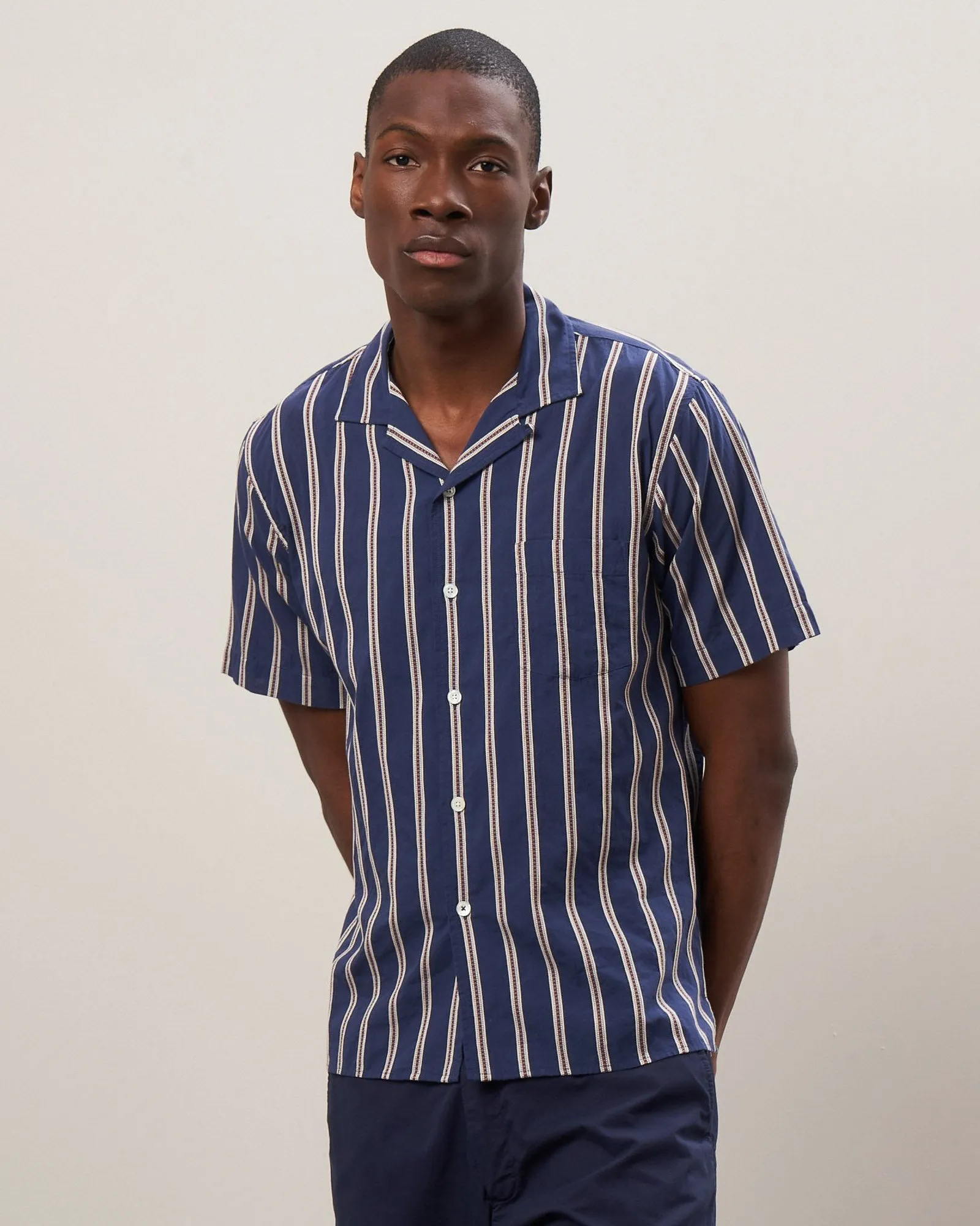 Palm Woven Shirt sold by TNT Fashion