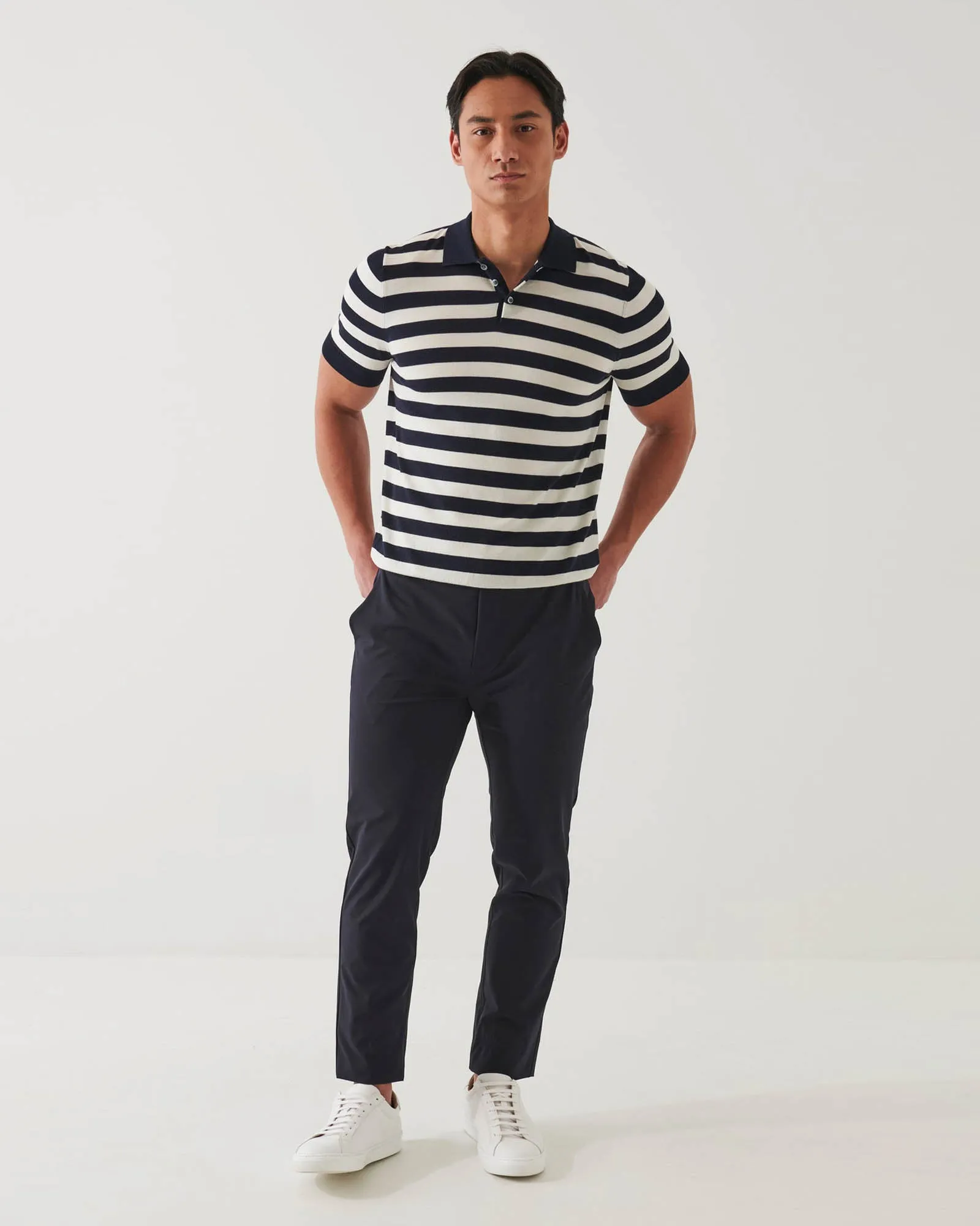 Stripe Polo sold by TNT Fashion product image thumbnail 2