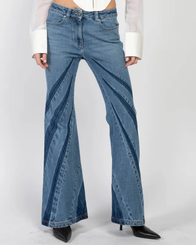Darted Bootcut Jeans sold by TNT Fashion