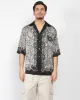 Print Button Up T-Shirt sold by TNT Fashion