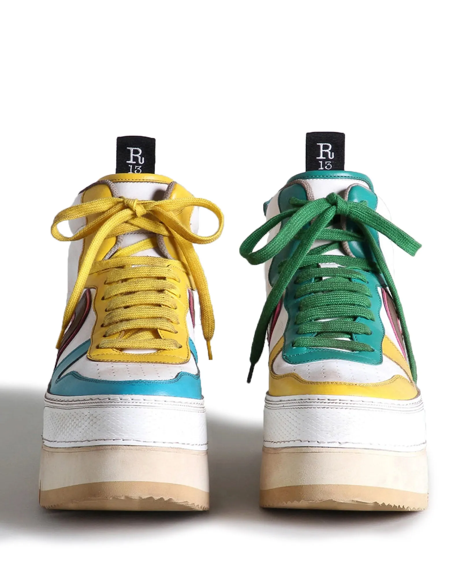 High Top Leather Platform Sneakers sold by TNT Fashion product image thumbnail 2