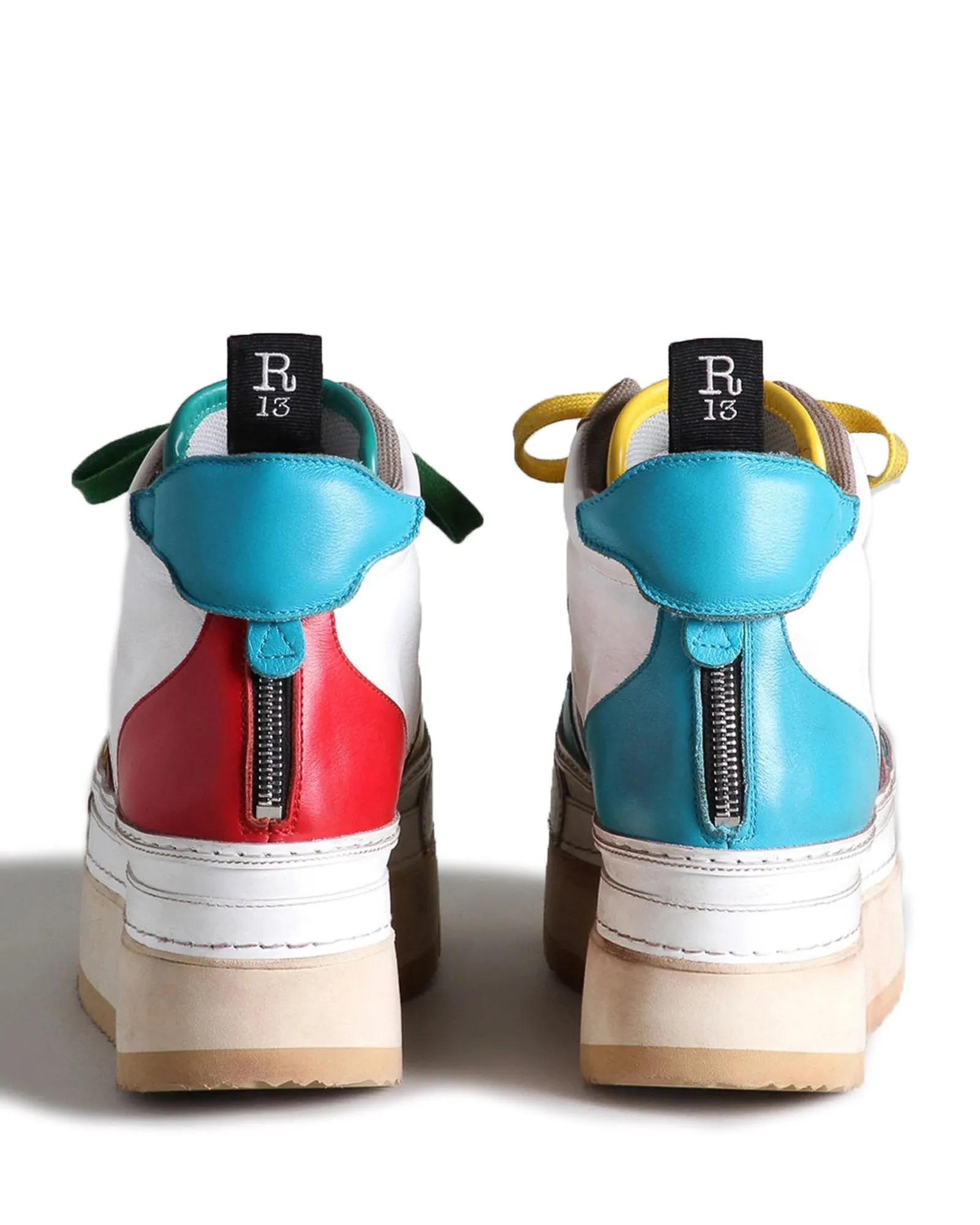 High Top Leather Platform Sneakers sold by TNT Fashion product image thumbnail 3