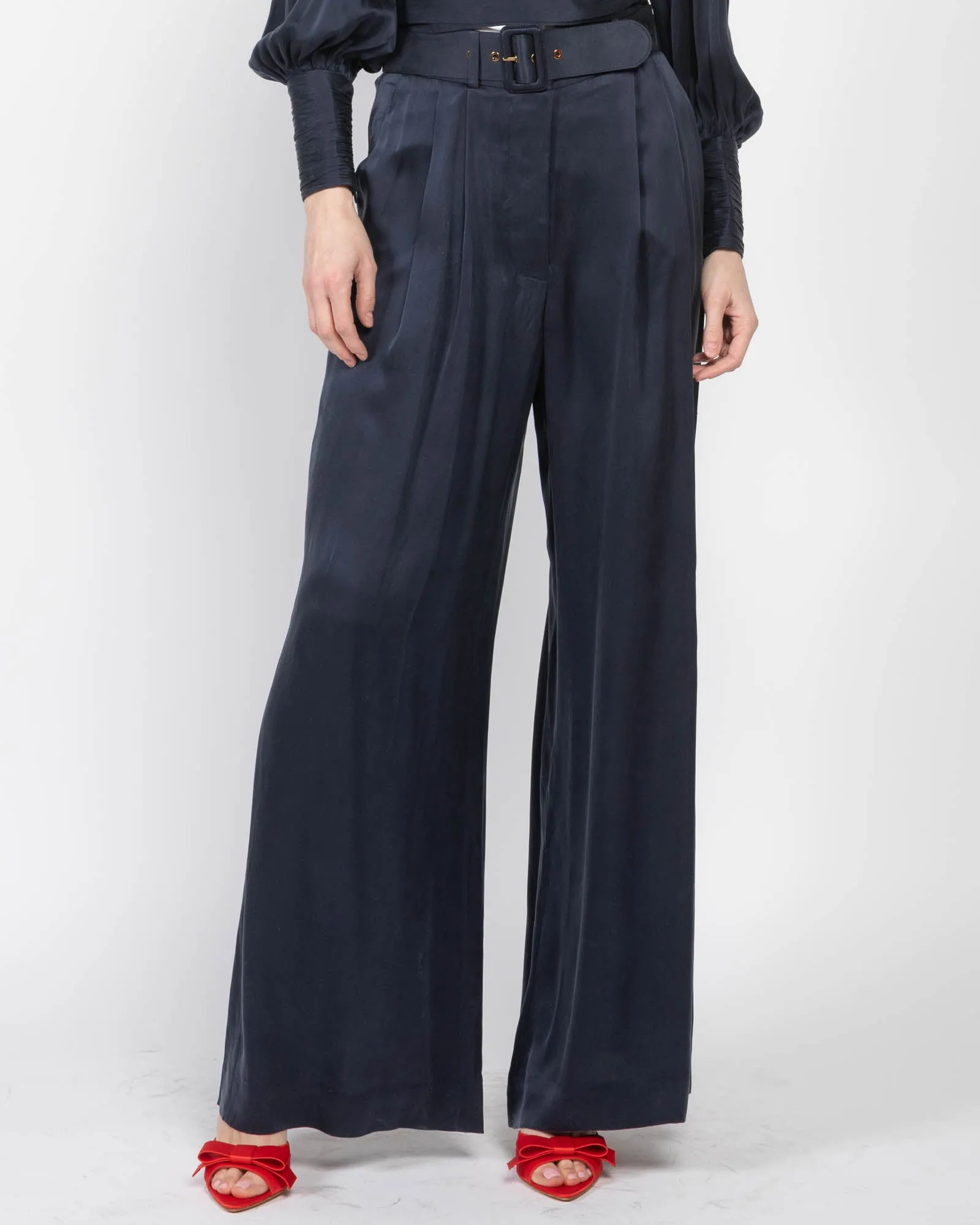 Silk Tuck Pants sold by TNT Fashion