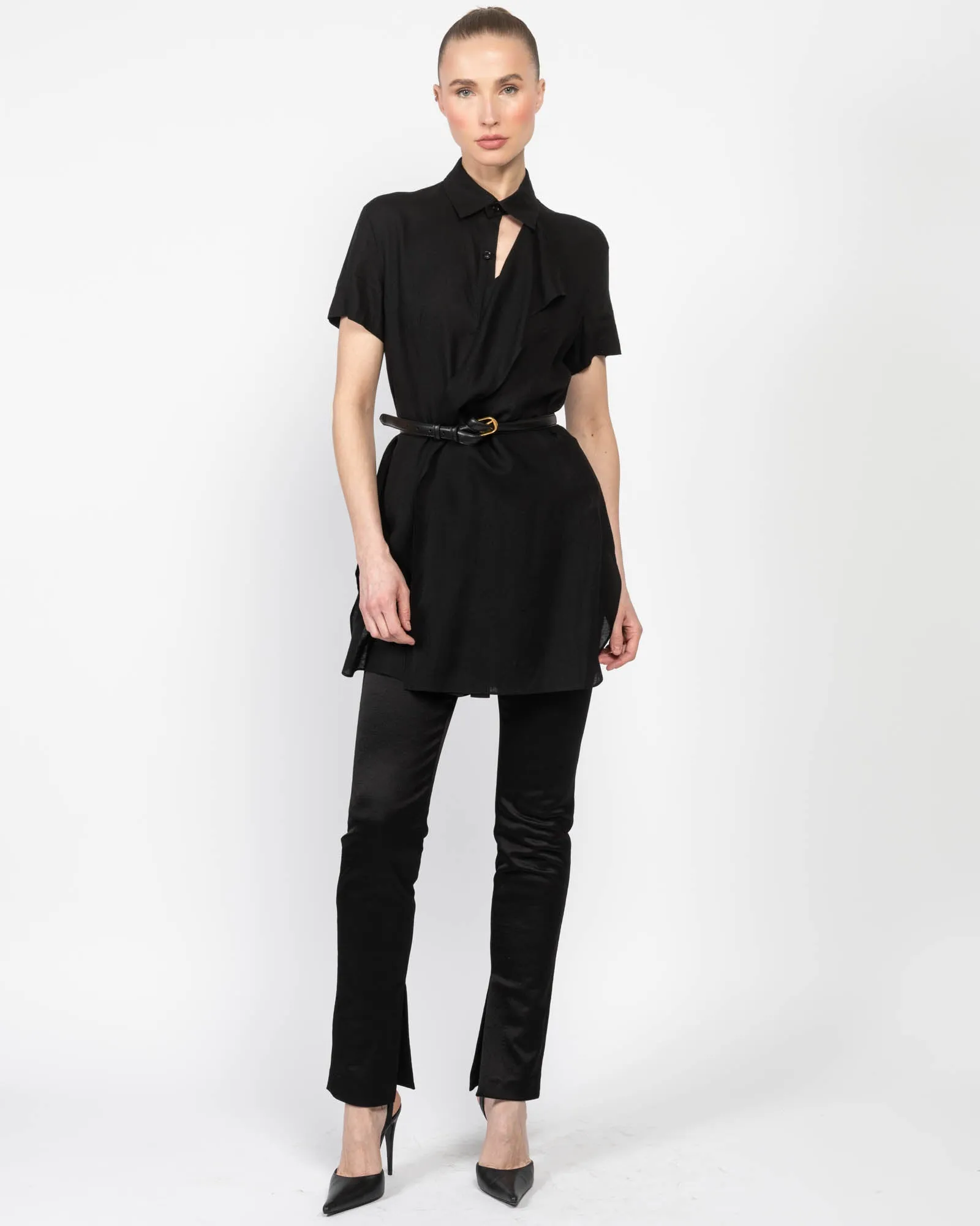 U-Shirt With Cloth On Left sold by TNT Fashion product image thumbnail 2