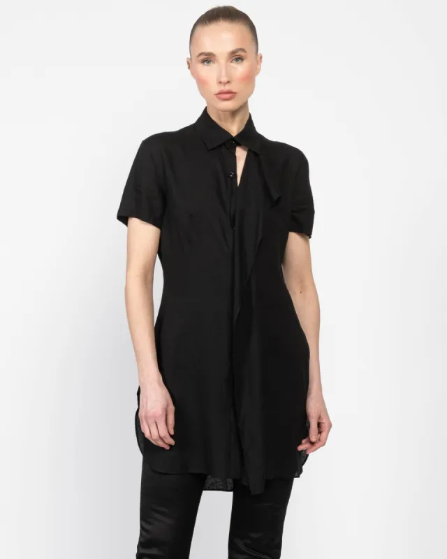 U-Shirt With Cloth On Left sold by TNT Fashion