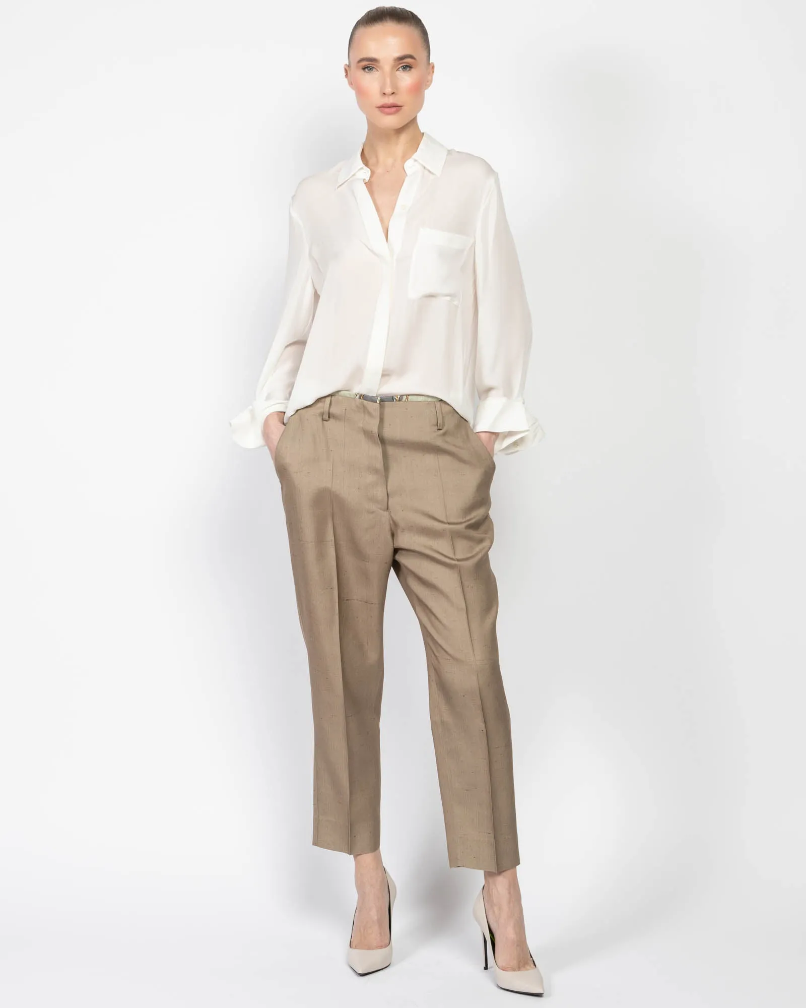 Men's Silk Trousers sold by TNT Fashion product image thumbnail 2