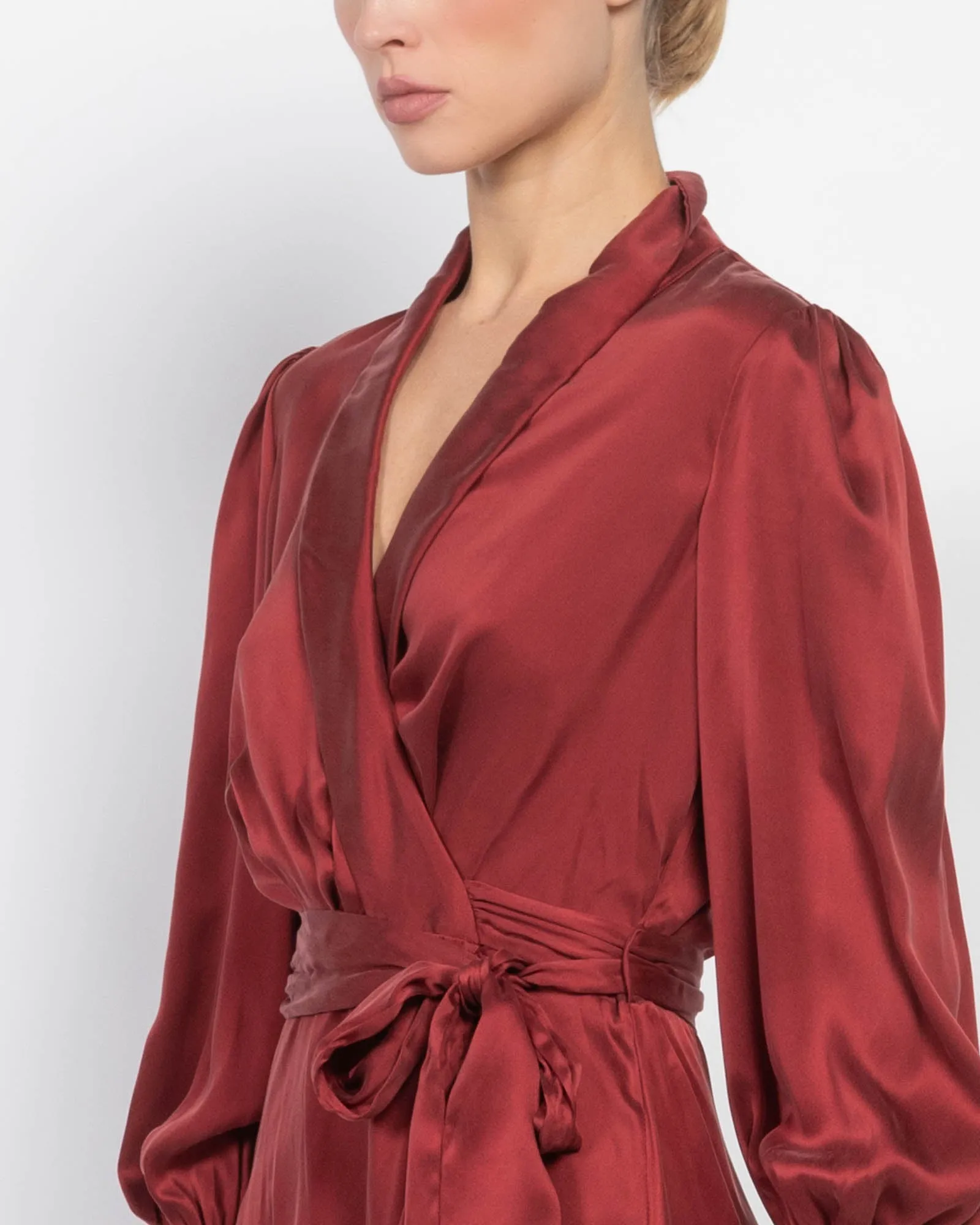 Silk Wrap Dress sold by TNT Fashion product image thumbnail 5