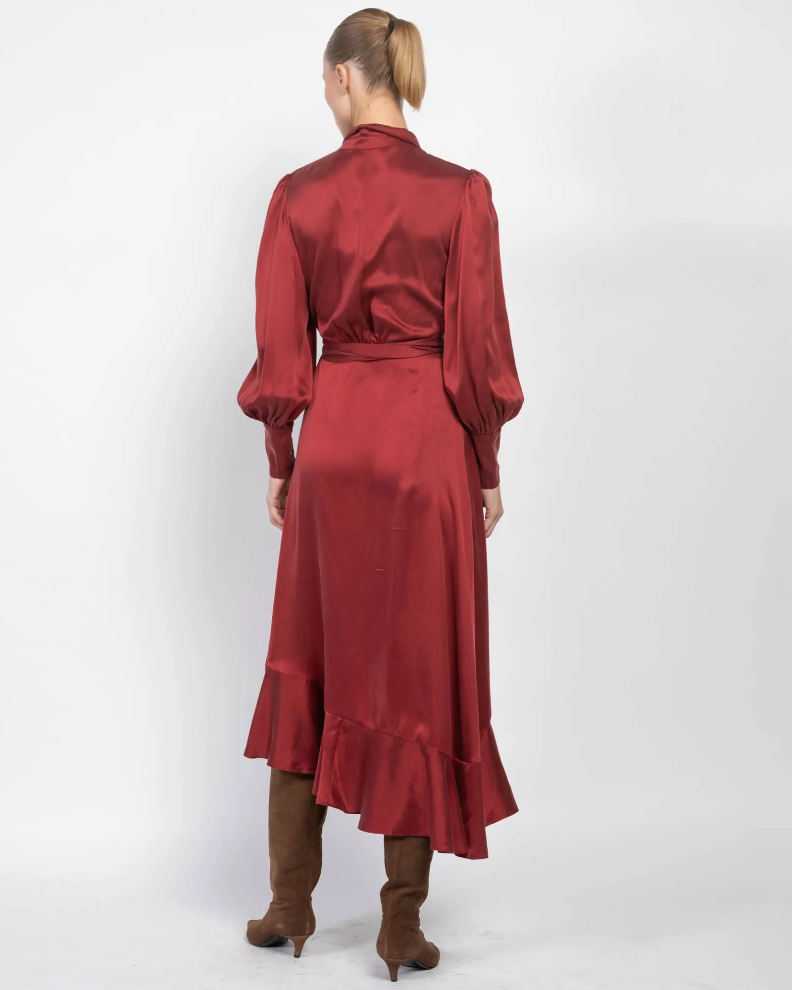 Silk Wrap Dress sold by TNT Fashion product image thumbnail 2