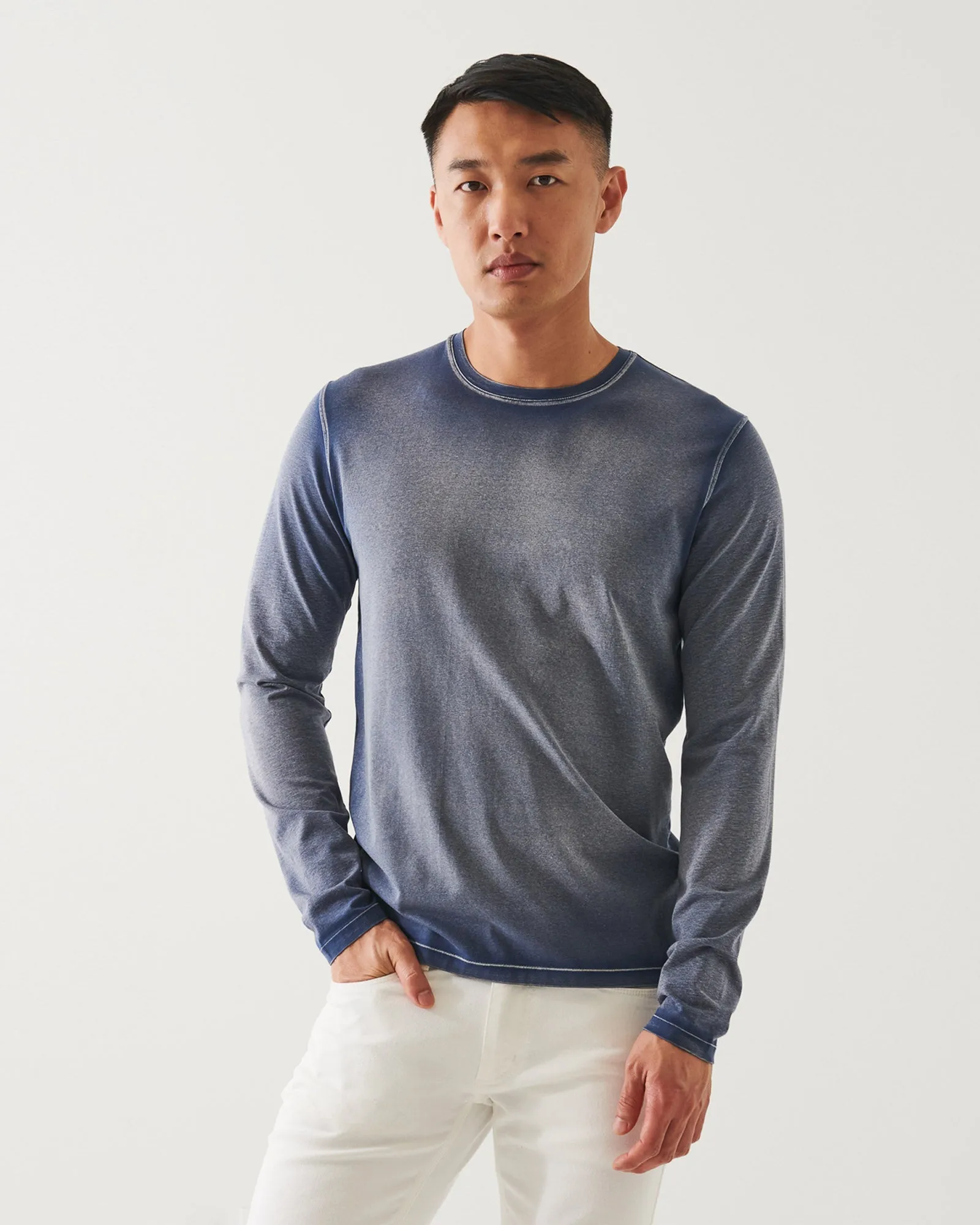 Long Vintage Crew Sweater sold by TNT Fashion product image thumbnail 3