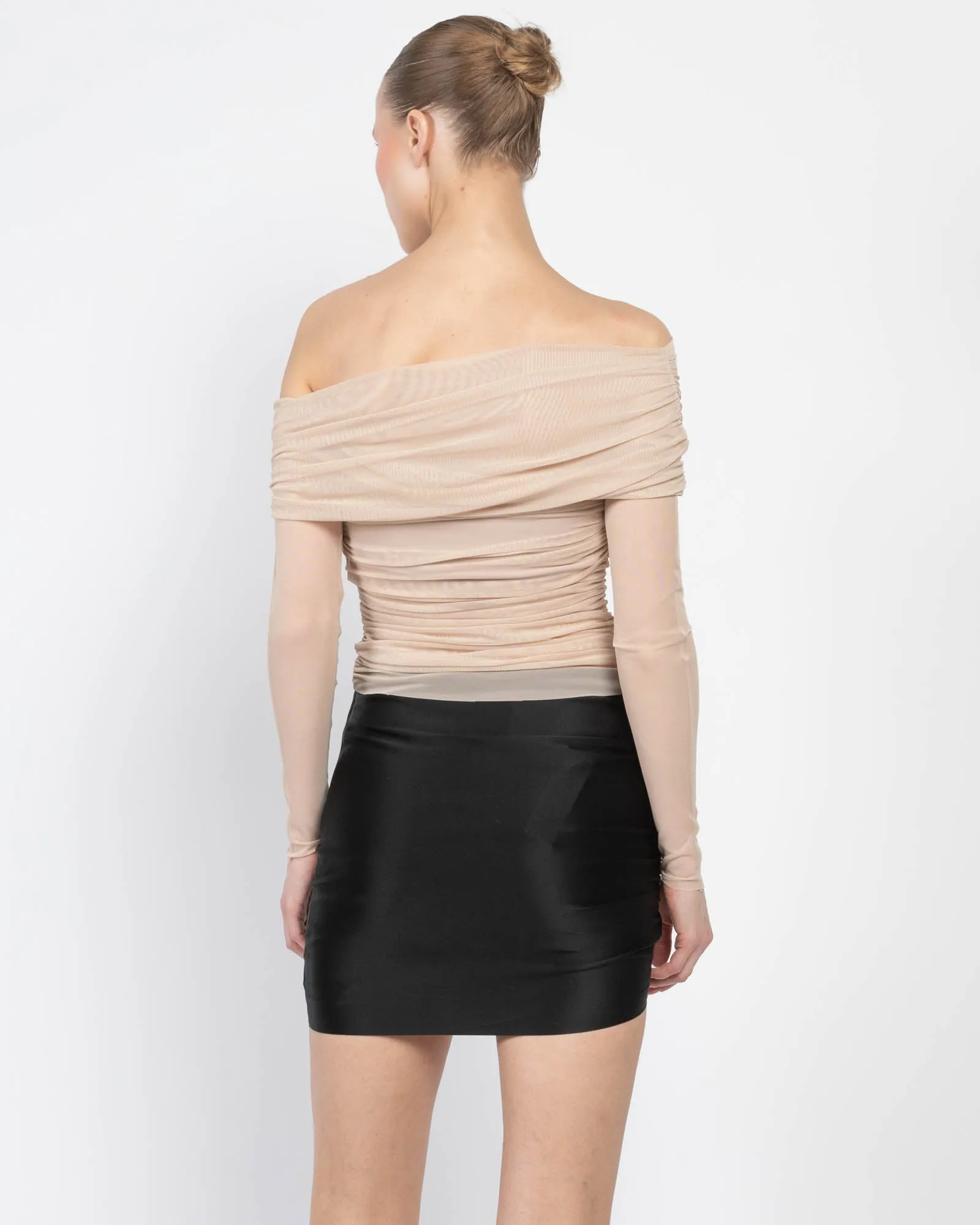Long Sleeve Asymmetrical Top sold by TNT Fashion product image thumbnail 3