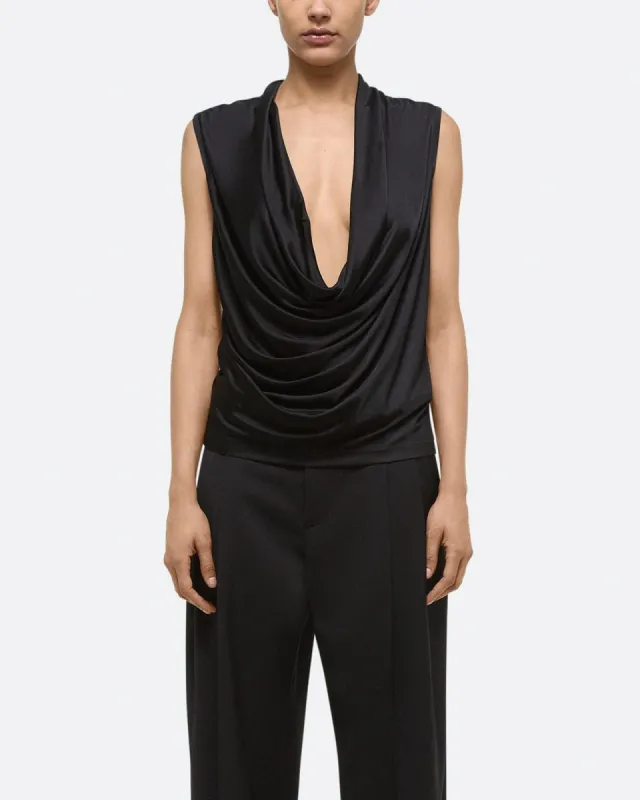 Sleeveless U-Neck Top sold by TNT Fashion