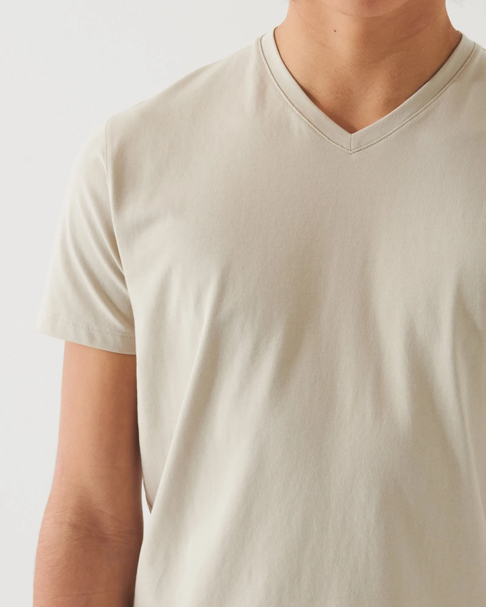 V-Neck Stretch Tee sold by TNT Fashion product image thumbnail 4