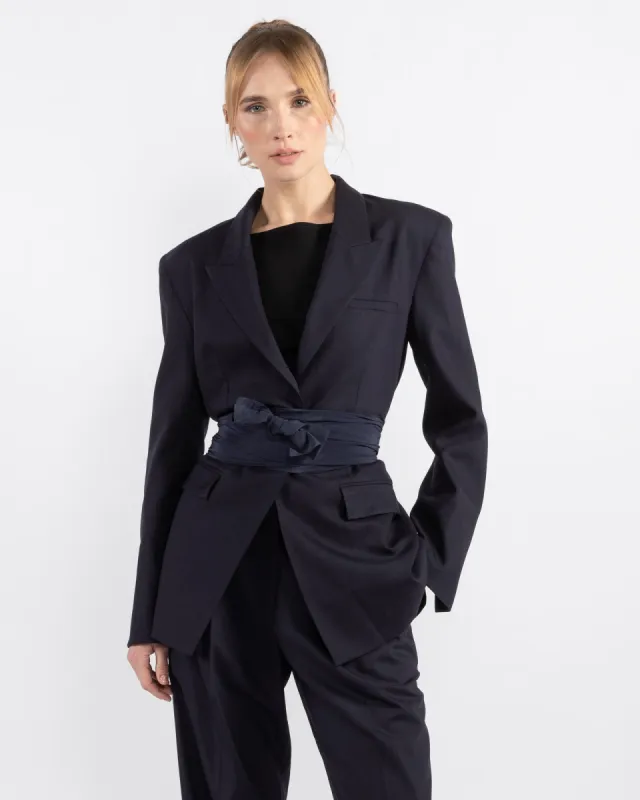 Scarf Blazer sold by TNT Fashion