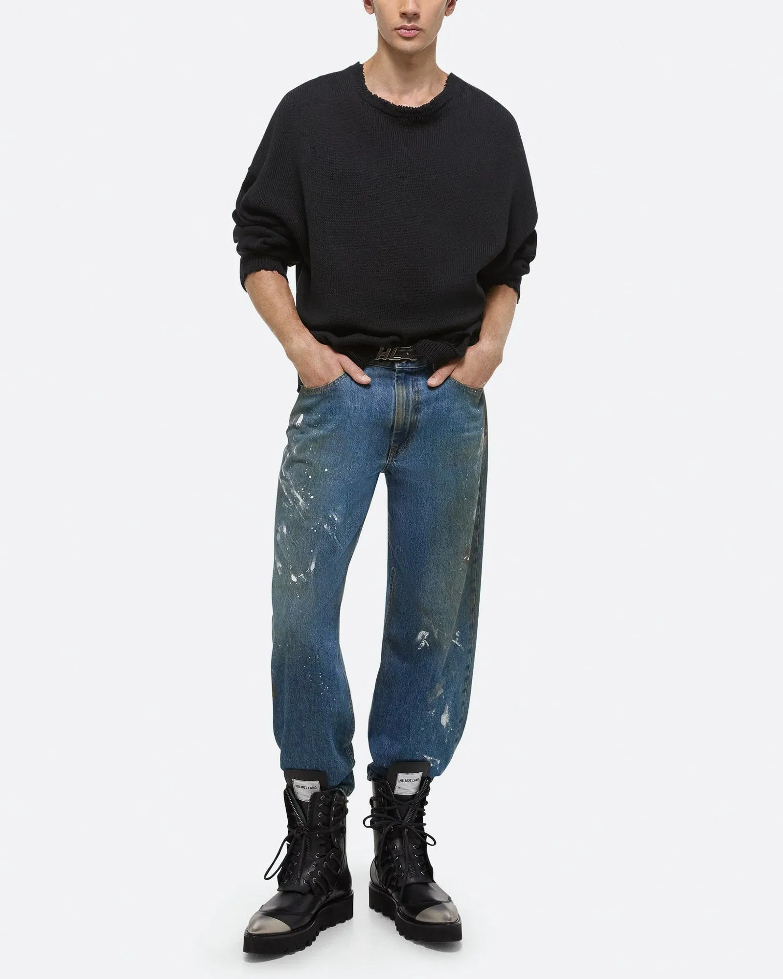 Distressed Long Sleeve Sweater sold by TNT Fashion product image thumbnail 2