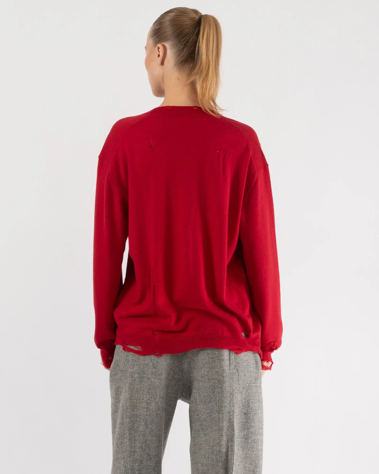 Distressed Edge Cardigan sold by TNT Fashion product image thumbnail 3