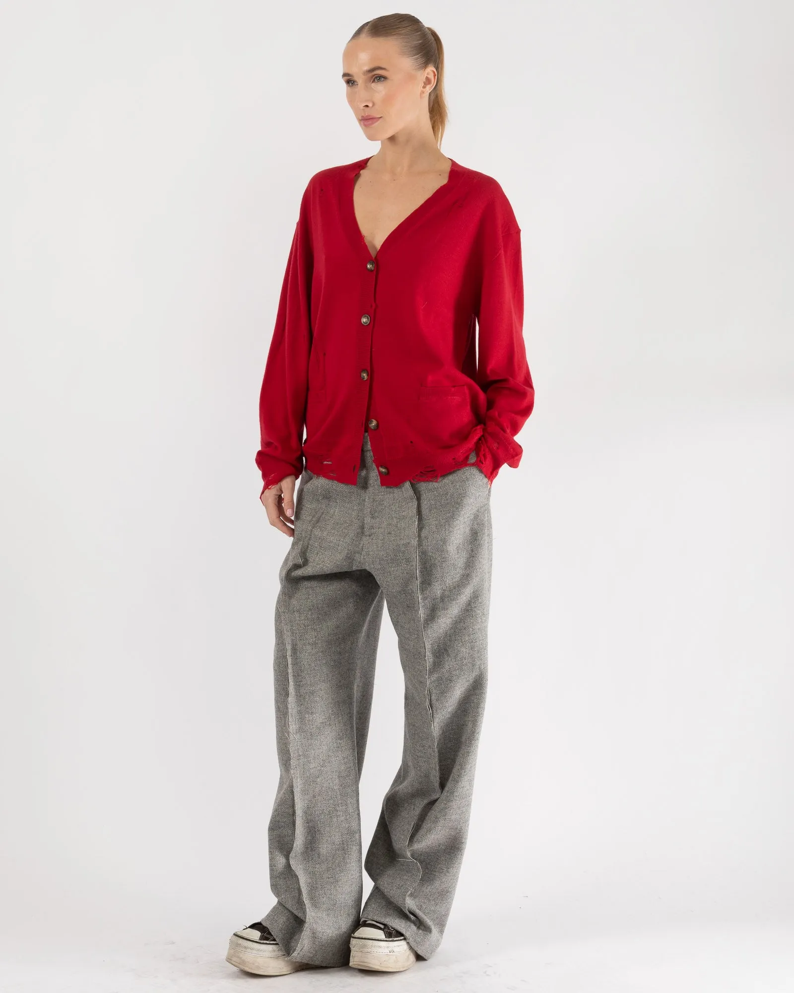 Distressed Edge Cardigan sold by TNT Fashion product image thumbnail 4