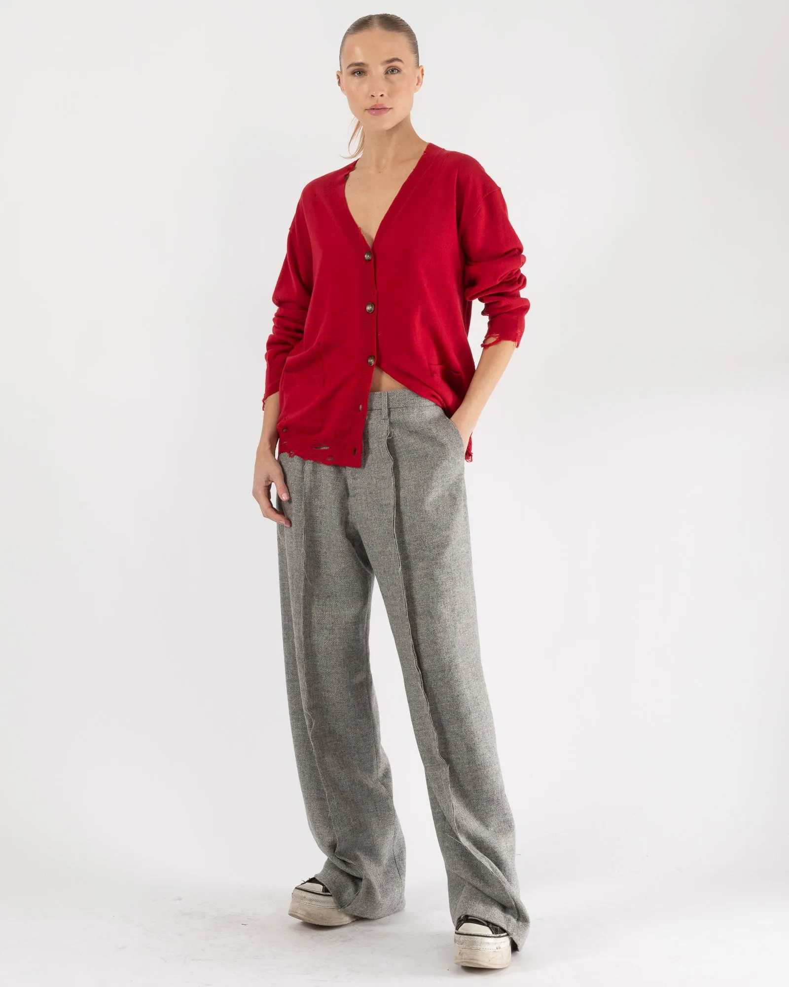 Distressed Edge Cardigan sold by TNT Fashion product image thumbnail 2