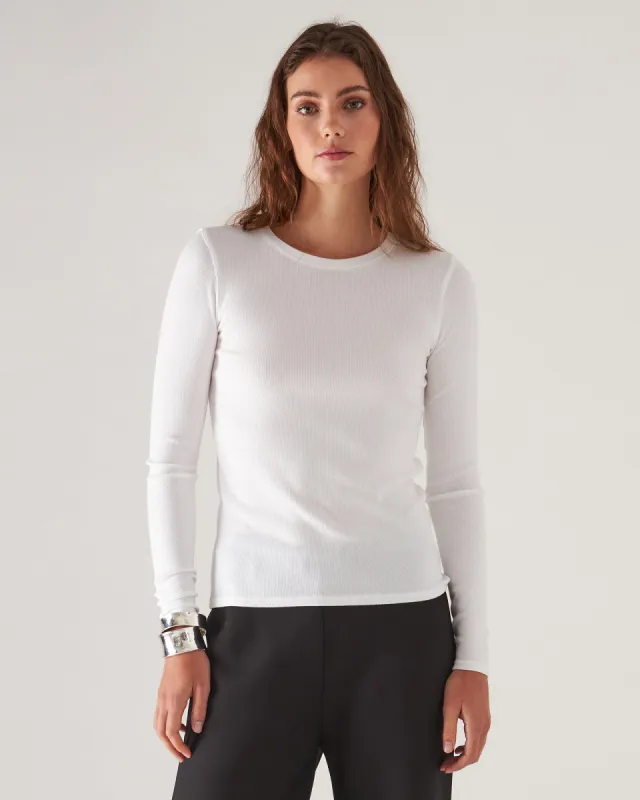 Rib Crew Top sold by TNT Fashion