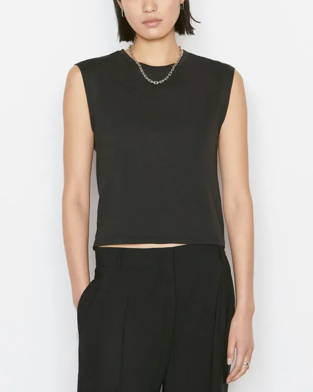 Le Mid Rise Muscle Tank Top sold by TNT Fashion