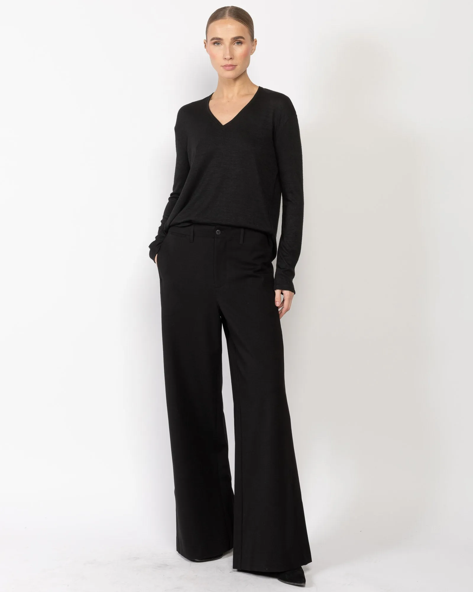 Long Sleeve V-Neck Top sold by TNT Fashion product image thumbnail 2