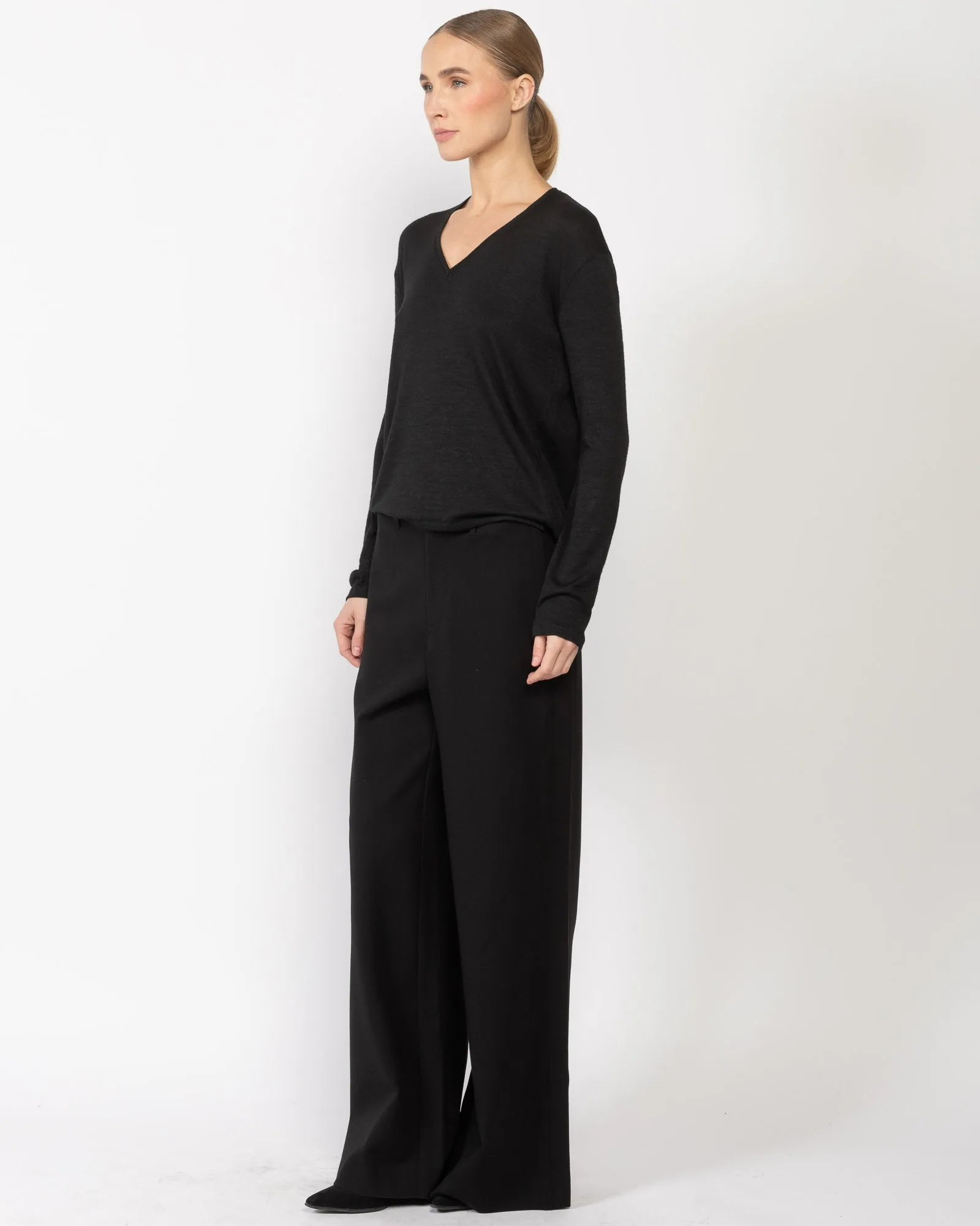 Long Sleeve V-Neck Top sold by TNT Fashion product image thumbnail 4