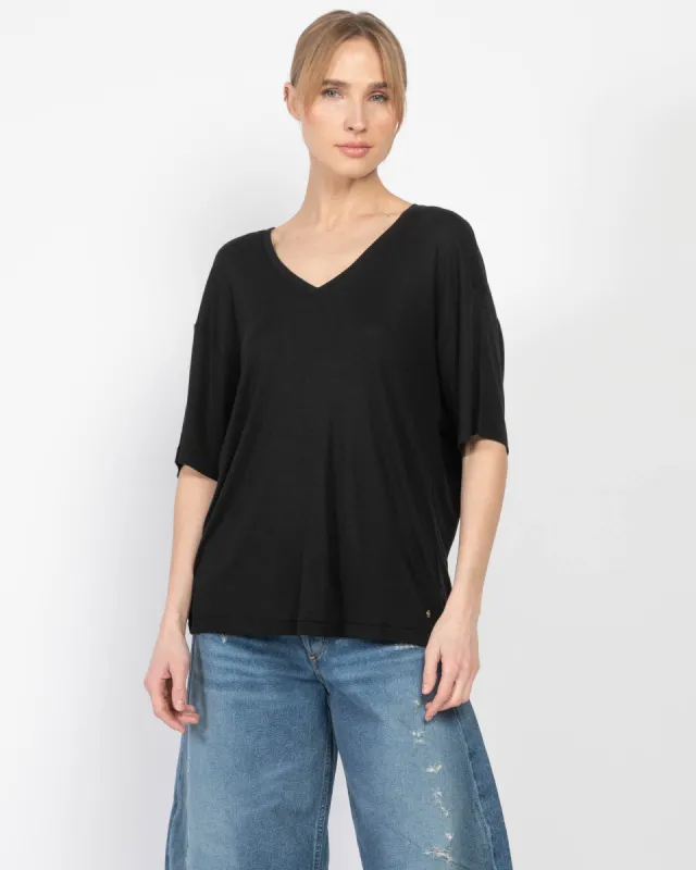 Vale V-Neck T-Shirt sold by TNT Fashion