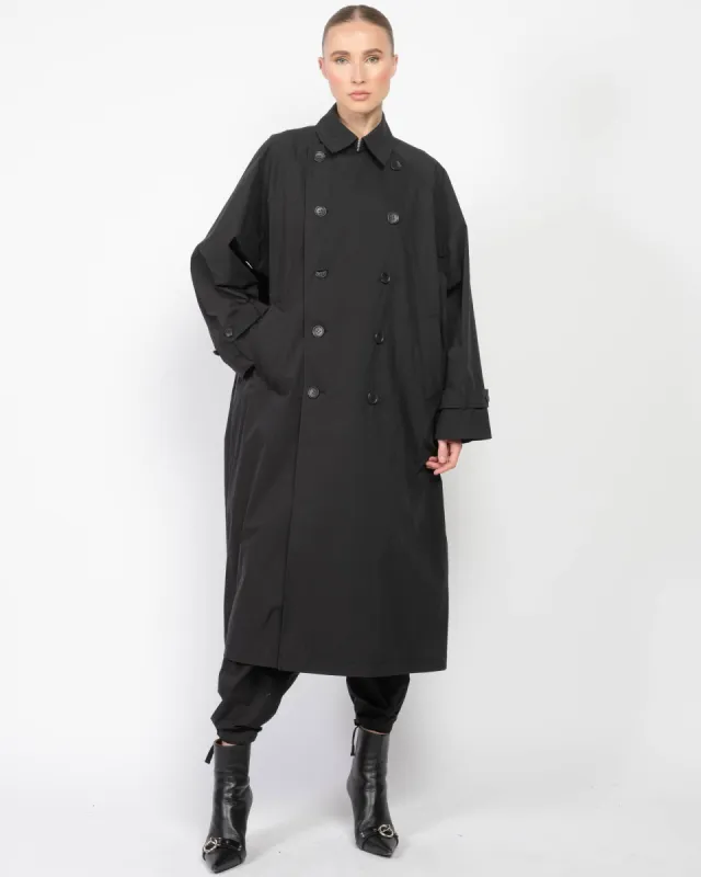 Typewriter Trench Coat sold by TNT Fashion