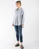 Drop Neck Oxford Shirt sold by TNT Fashion