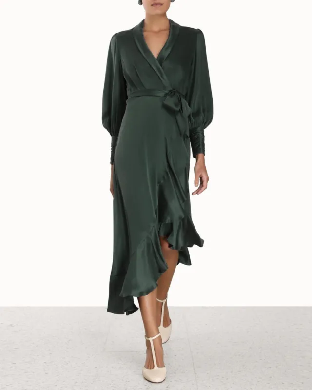 Wrap Midi Dress sold by TNT Fashion
