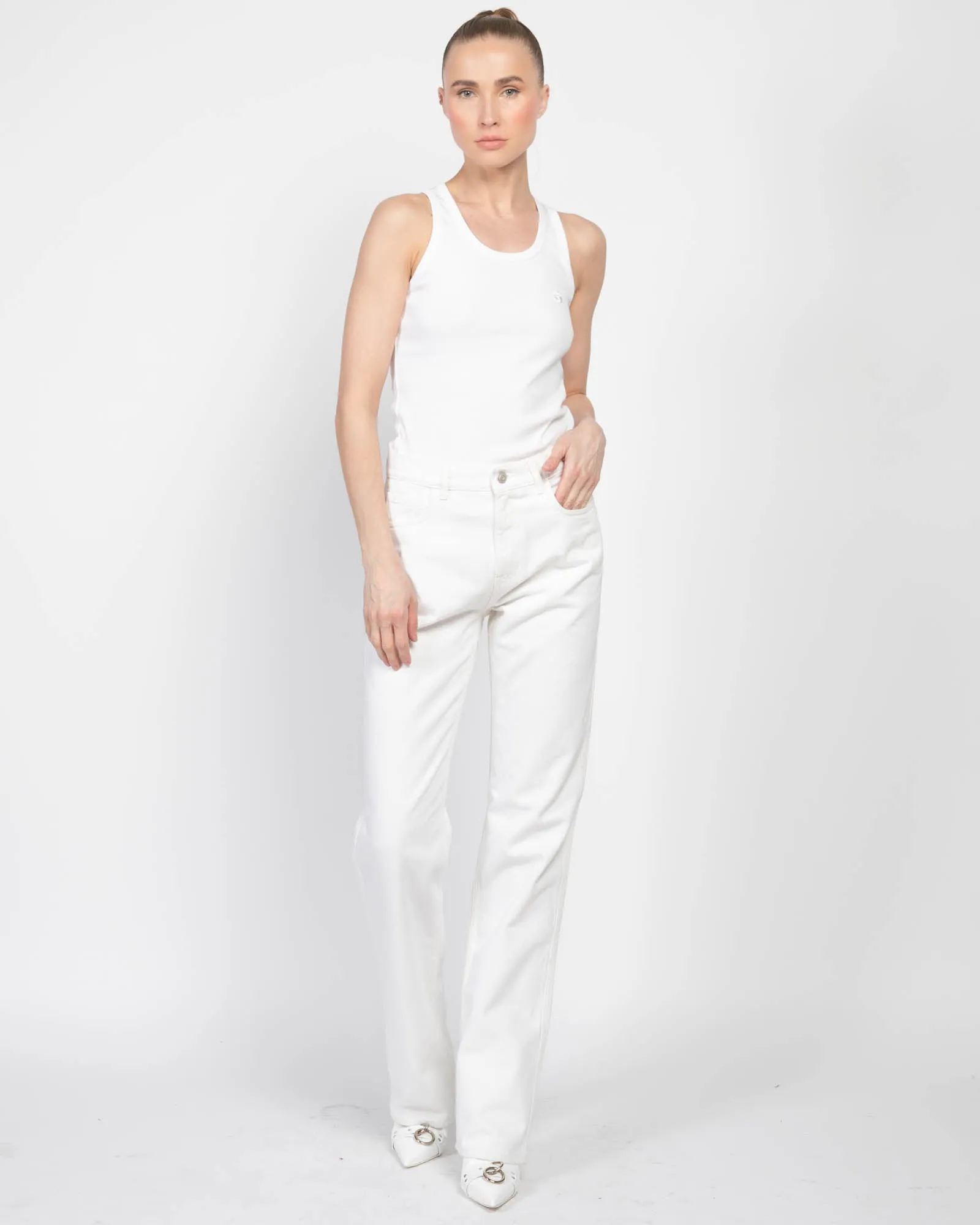 Straight Leg Denim Pants sold by TNT Fashion product image thumbnail 2